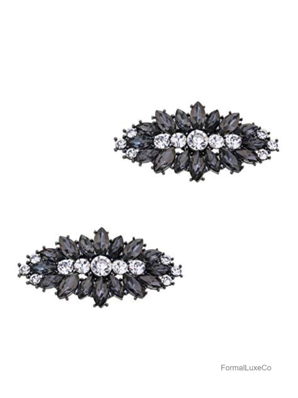 Rhinestone Shoe Clips Metal Decorative Clips for Flats Boots Sandals
